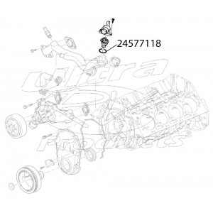24577118 - Workhorse 8.1l Coolant Thermostat Gasket